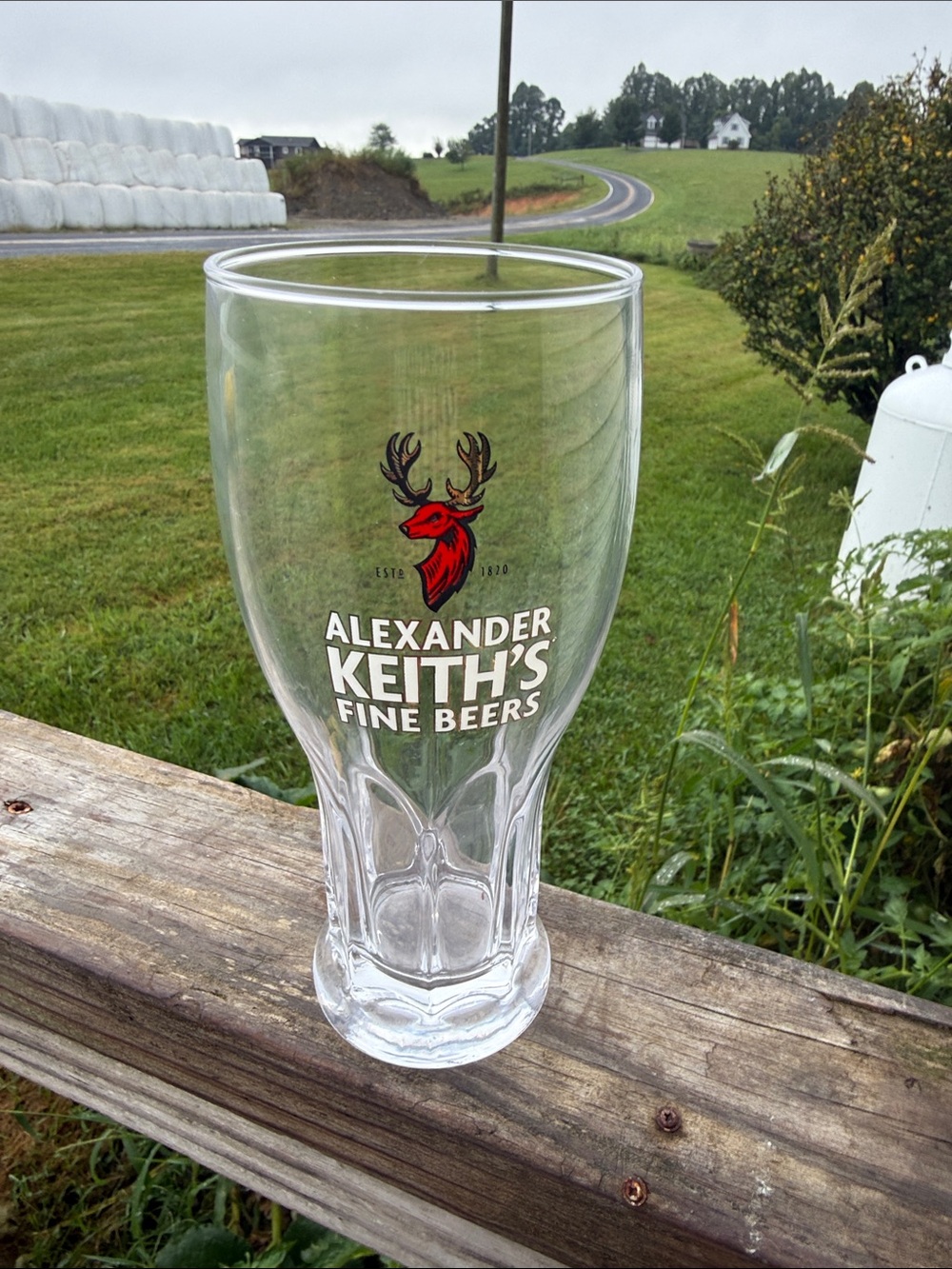 Vintage Alexander KEITHS pint beer glass